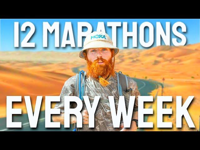 I ran 12 marathons in 7 days in the SAHARA DESERT 