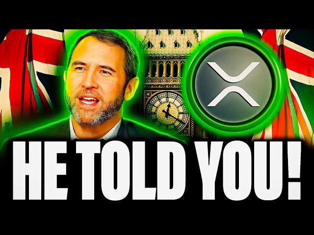 RIPPLE CEO CONFIRMED IT | XRP HOLDERS MUST WATCH