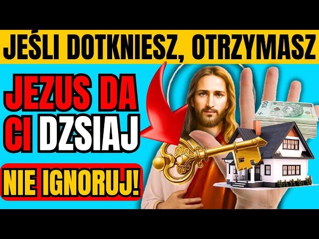 Jeśli Go Dotkniesz, Dzisiaj Otrzymasz CUD | Wiadomość od Boga | Cud Boży | Jezus Mówi dzisiaj