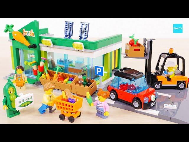 LEGO City Grocery Store 60347  Speed Build & Review