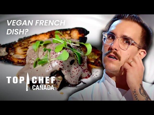 Classic French Cuisine BUT It Has To Be VEGAN Cooking Challenge | Top Chef Canada