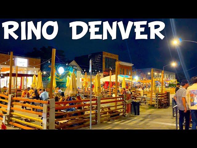 RiNo Denver: This Area is AWESOME (Denver Nightlife)