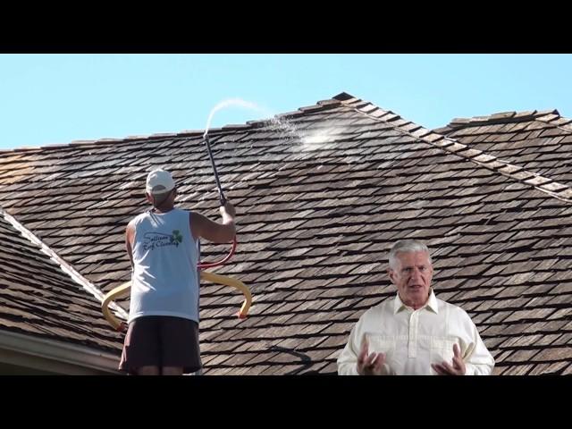 Cedar Shake Roof Cleaning by Roof Cleaner