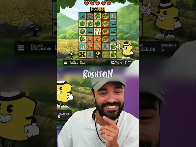 ROSHTEIN, STACK 'EM THROWS INSANE WIN! $$$ #shorts