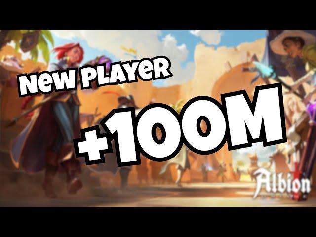How I made 100m as a New Player | Get silver fast in Albion Online |  #albiononline #mmorpg