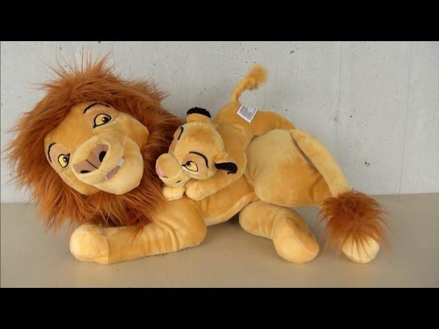 Kitwana's Toys #153: 2017 Disney Parks The Lion King Mufasa & Simba 15" Plush