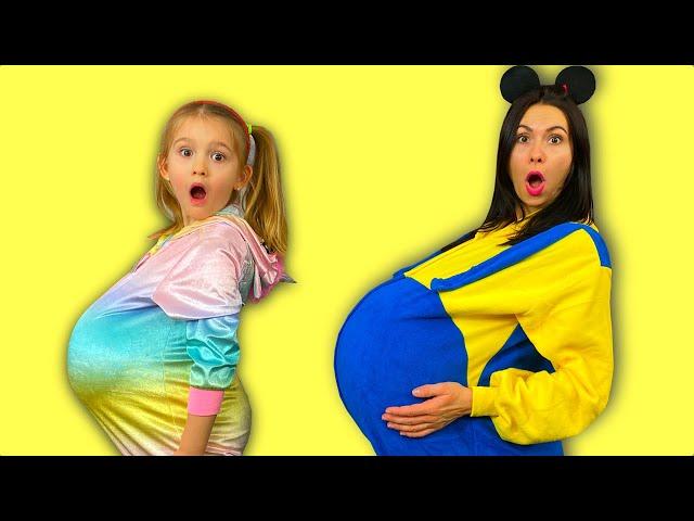 We ate too much | Video for kids and toddlers by Keira and Mom on Play With Me - Keira Show