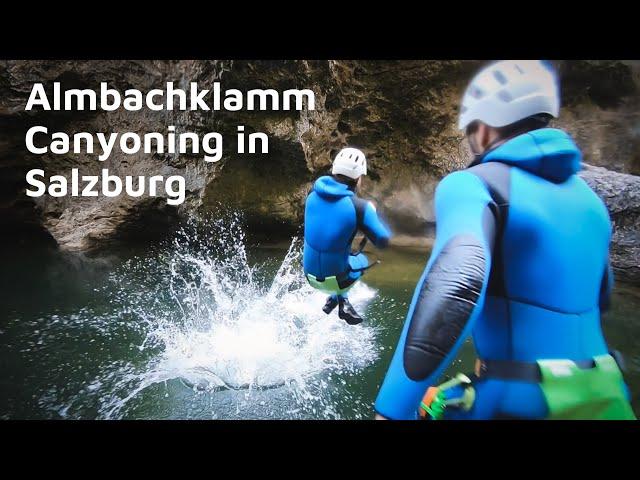 Dive into Adventure: Canyoning in Almbachklamm, Salzburg's Hidden Gem