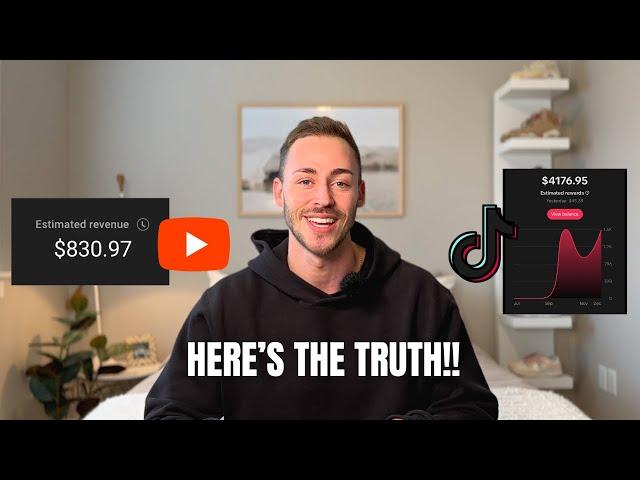 Is it worth creating content in 2024?! (YouTube and TikTok Earnings)