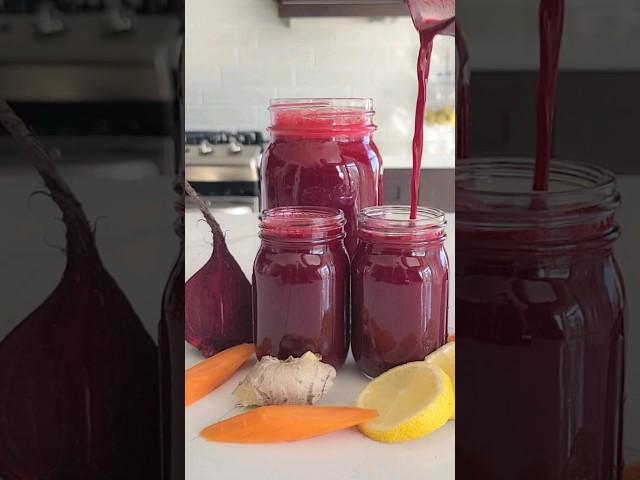 Lower blood pressure with this beet juice #juicing #juicerecipe #immunity