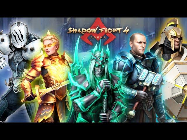 Shadow Fight 4 - All Bosses of Story Mode