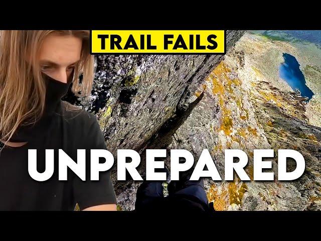 Famous Youtuber Shiey Attempts MASSIVE Ridge Traverse | Trail Fails Ep.3