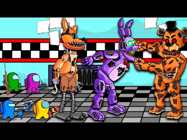 AMONG US vs FNAF ZOMBIE | Five Nights at Freddy's | Toonz Animation