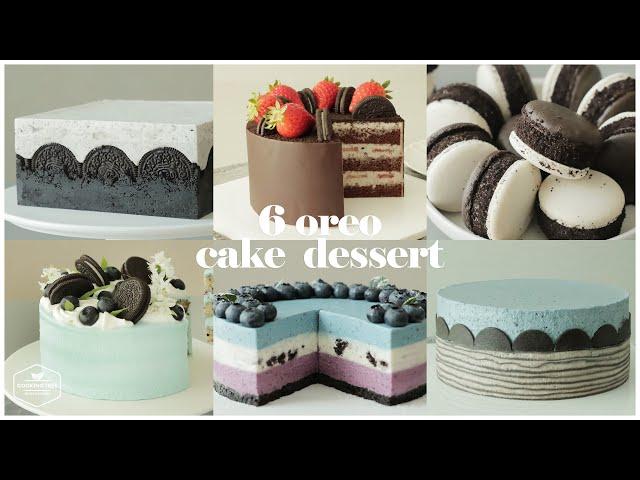 Version 3! 6가지 오레오 케이크&디저트 모음.zip : 6 Oreo Cake&Dessert Recipe | 홈베이킹 영상 Baking Video | Cooking tree