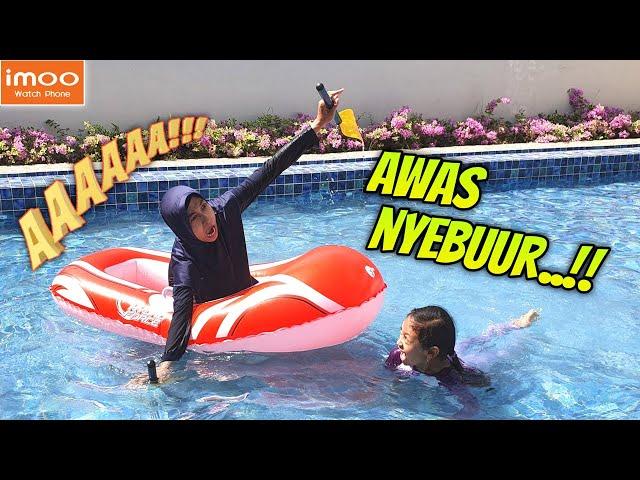 Lomba Kemerdekaan Perahu Karet di Kolam Renang  Aqilla Dapat Hadiah Dari imoo | Aqilla's Diary