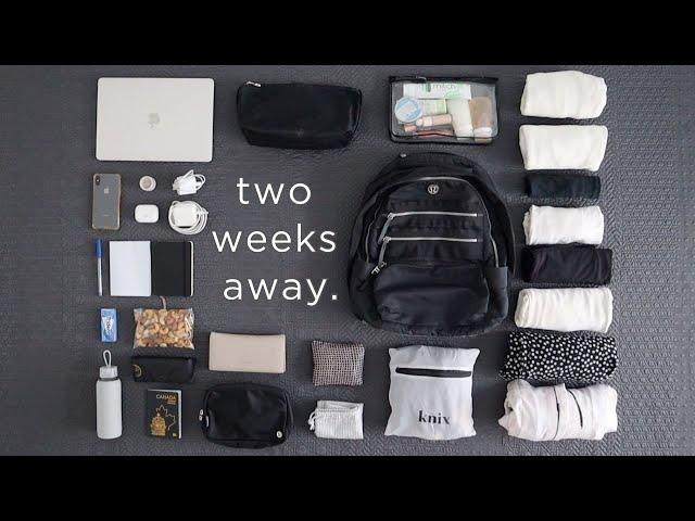 PACKING IN A PERSONAL ITEM FOR 2 WEEKS ️ HOW and WHAT I pack for a sunny beach vacation in Florida