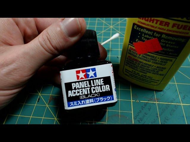 Review Tamiya Panel Line Accent Color