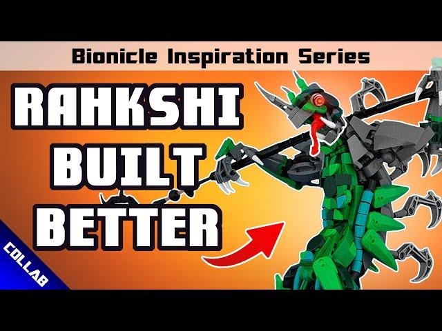 BEST LEGO RAHKSHI EVER - Bionicle Inspiration Series - Rahkshi (Collab Spotlight)