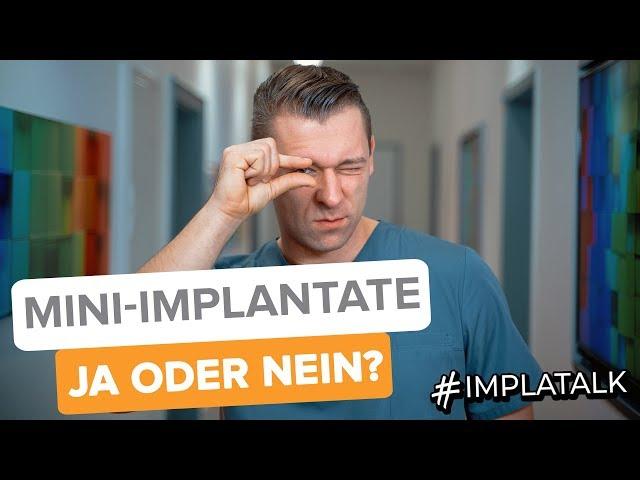 Mini-Implantate vs. normale Implantate ! Was musst du unbedingt zu diesem Thema wissen?