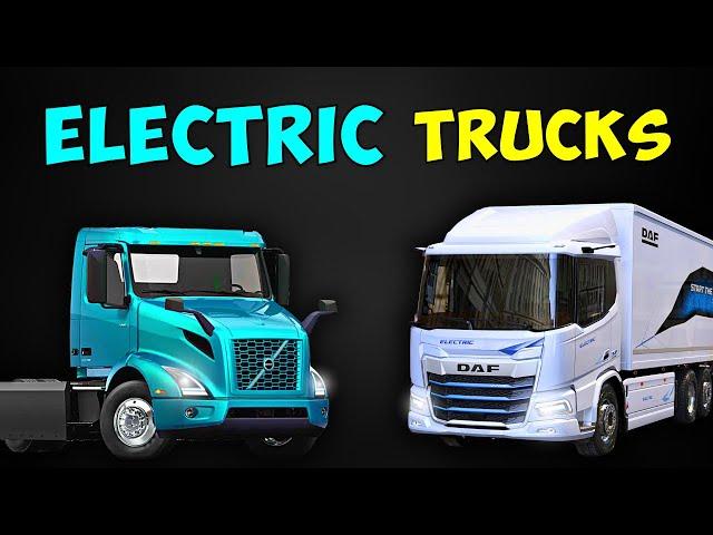 3 NEW ELECTRIC TRUCKS Coming in 2025 to ETS2 & ATS