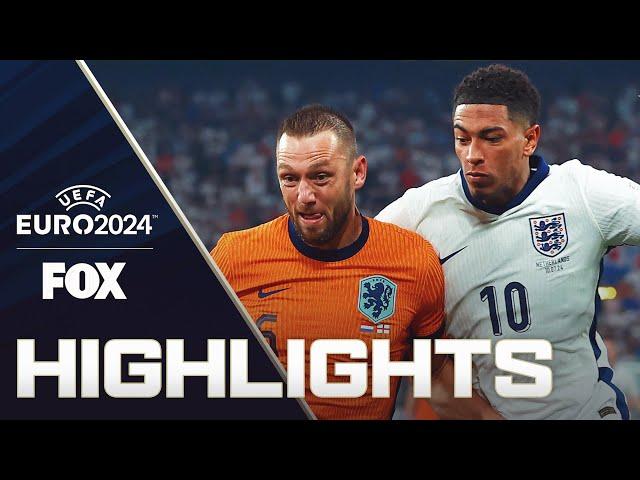 Netherlands vs. England Highlights | UEFA Euro 2024 | Semifinals