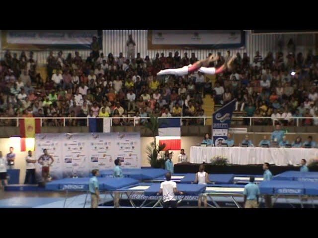 RUSSIA - World Games Cali 2013 Men synchronized trampoline