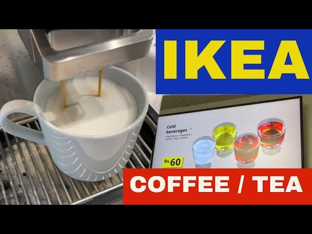 IKEA Bangalore | prices of refreshing coffee | Tea | cold beverages |  ikea nagasandra bengaluru