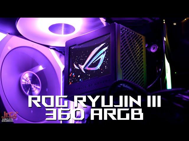 ROG Ryujin III 360 ARGB - Installation Guide & Performance Test