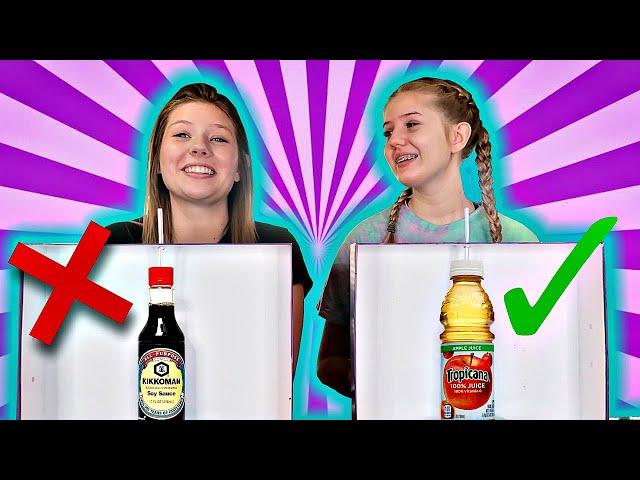 DON'T Choose The WRONG STRAW Challenge | Taylor & Vanessa