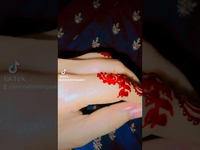 easy eid mehndi shorts finger mehndi design by hamna fashion geek