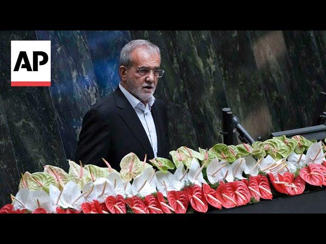Iran swears in new President Masoud Pezeshkian