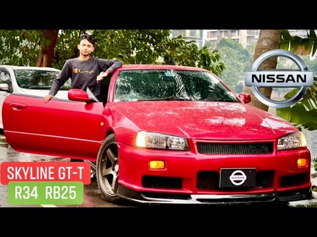 Nissan Skyline R34 GT-T Stock  RB25. Ultimate JDM Dream Car. 1 Of 1 GT-T In Bangladesh 