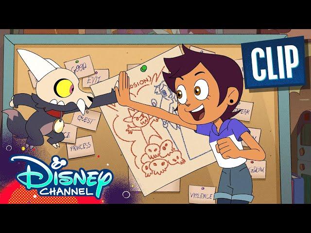 Luz and King Write a Book  | The Owl House | Disney Channel
