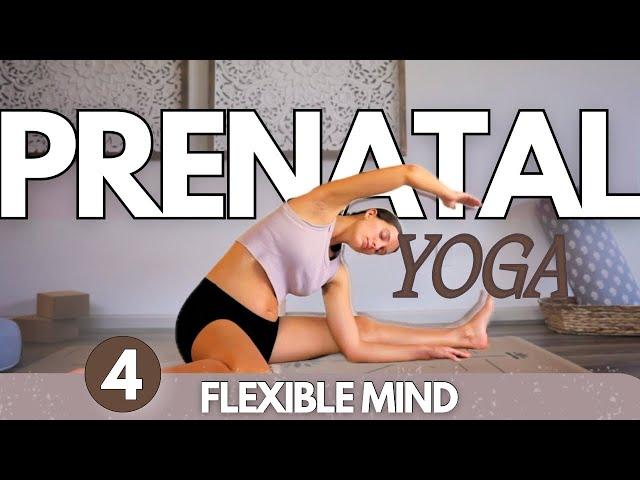 Prenatal Yoga Stretches Day 4 | Pregnant Yoga for Flexibility | Flexible Mind