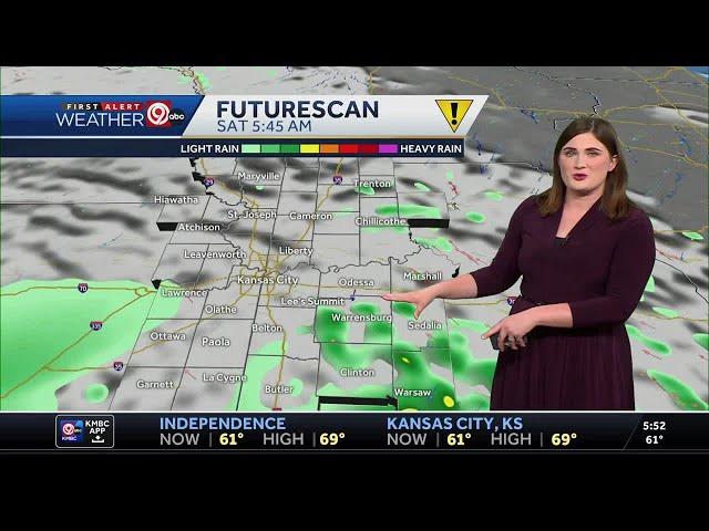 Rain mixed with dry periods this Memorial Day weekend