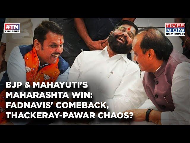 Maharashtra Result: BJP, Mahayuti Win, Fadnavis' Comeback, Pawar-Thackeray Debacle? Numbers Decoded