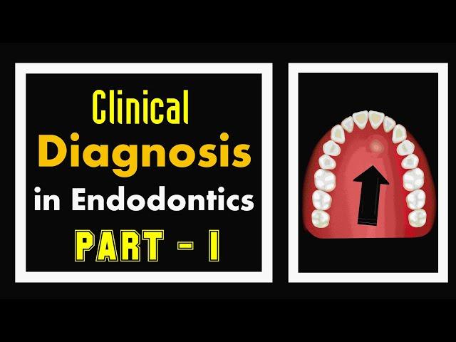 Diagnosis in ENDODONTICS | Part 1