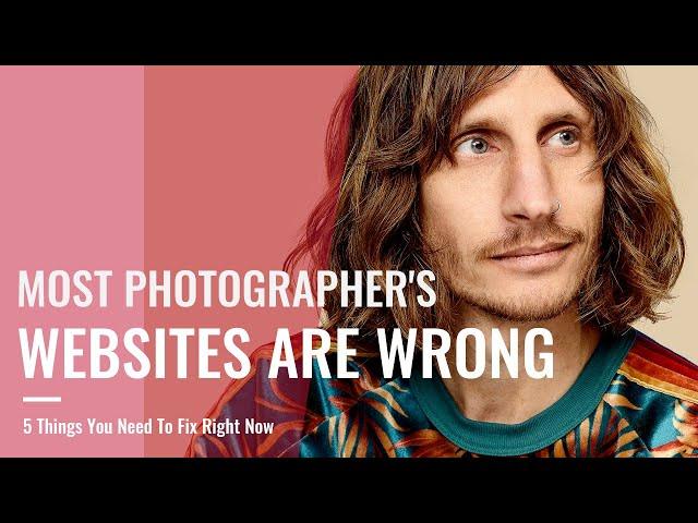 Most Wedding Photography Websites Are Wrong. 5 Things You HAVE To Fix.