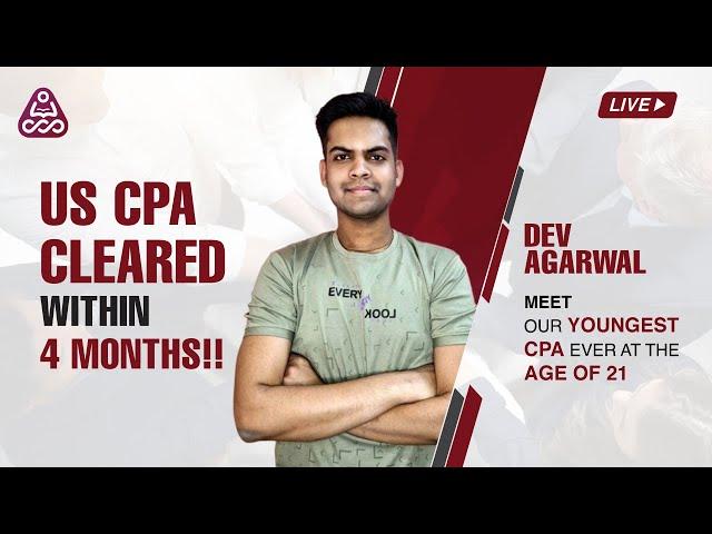 US CPA Cleared within 4 months | Meet our youngest CPA ever at the age of 21