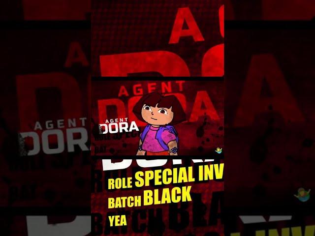 Dora as a Dangerous RAW Agent » vikram spoof » dora bujji , ben 10, shinchan » Rolex bgm #shorts