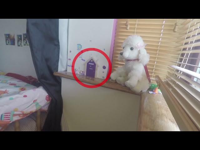 REAL FAIRY Caught on Camera COLLECTING KEY from FAIRY DOOR