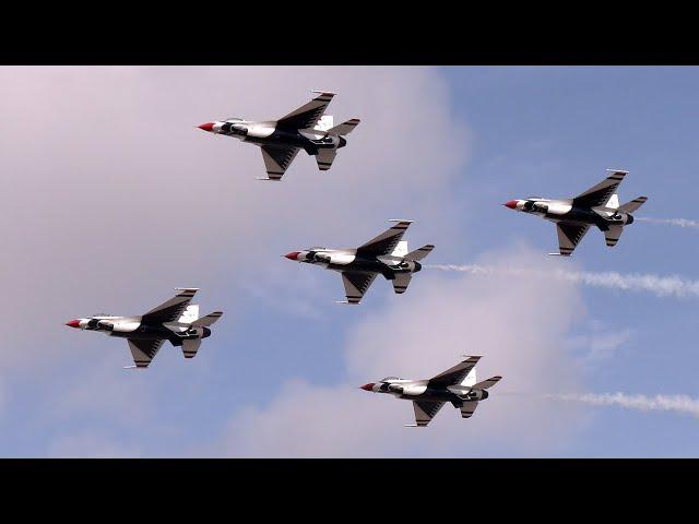 2024 Blue Angels Homecoming Airshow - USAF Thunderbirds