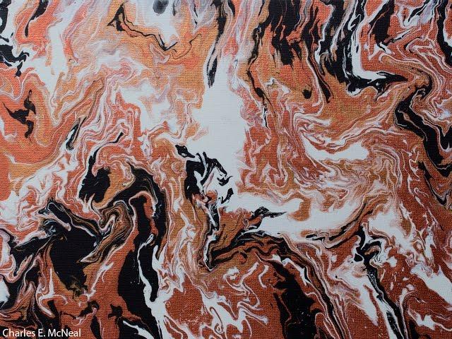 Fluid Painting "Summer Mirage" by Charles E. McNeal