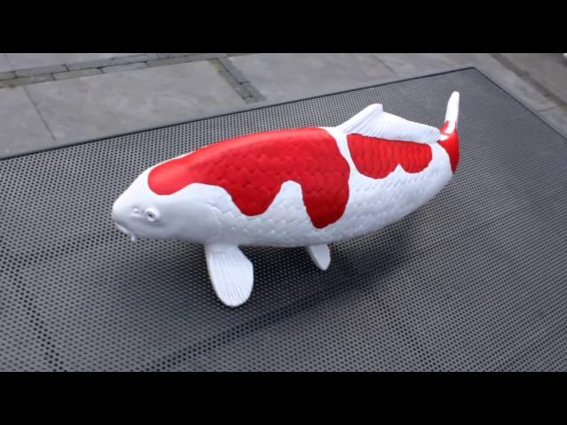 http://www.budgetkoiproducts.nl/index.php/koi-beelden.html   kunststof koi karper kohaku