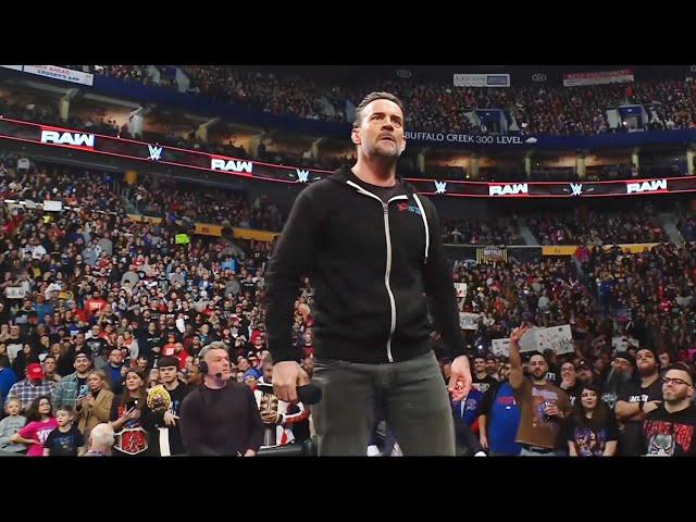 CM Punk manda un mensaje a The Rock & John Cena - WWE Raw Español: 03/03/2025