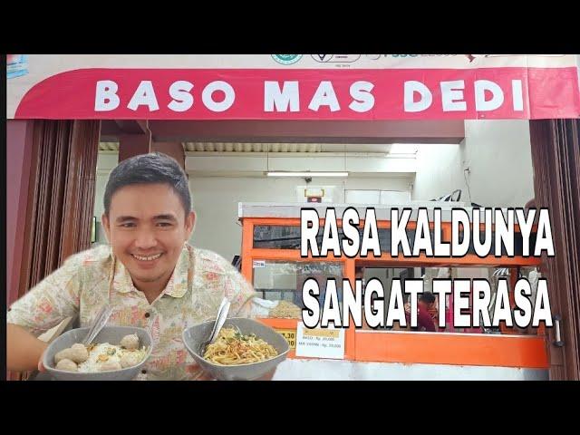 BAKSO MAS DEDI SUKABUMI - RASA KALDU DAN SAMBALNYA LUAR BIASA