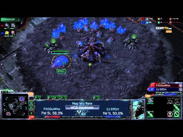 WCS Korea Nationals - LB Round2 Day1 Match2 Set2