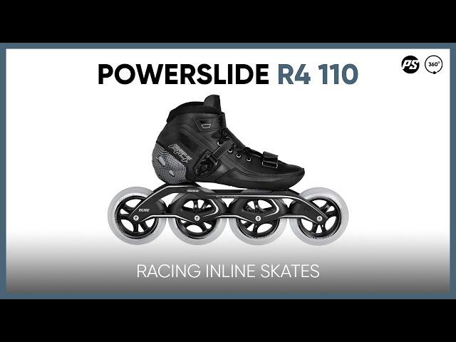 Powerslide R4 110 Racing Inline Skates - Product Video