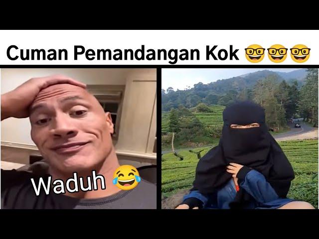 Cuman Pemandangan Biasa Aja Kok... Wanita Bercadar Viral