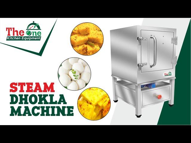 Live Steam Dhokla steamer | Khaman Dhokla Machine | idli dhokla steamer | s.s. idli machine | patra